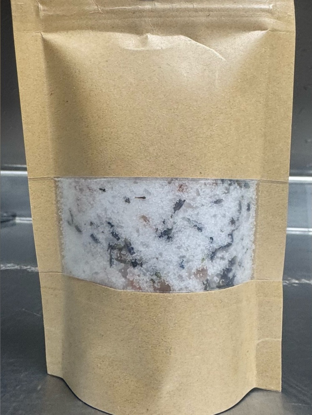 Moonlit Lavender Bath Salt Soak - Himalayan Blend with Botanical Herbs